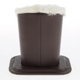 thumbnail image 7 of Anti Scratch Plush lined Eyeglass Holder Stand Protective for Desk 02 Brown, 7 of 7