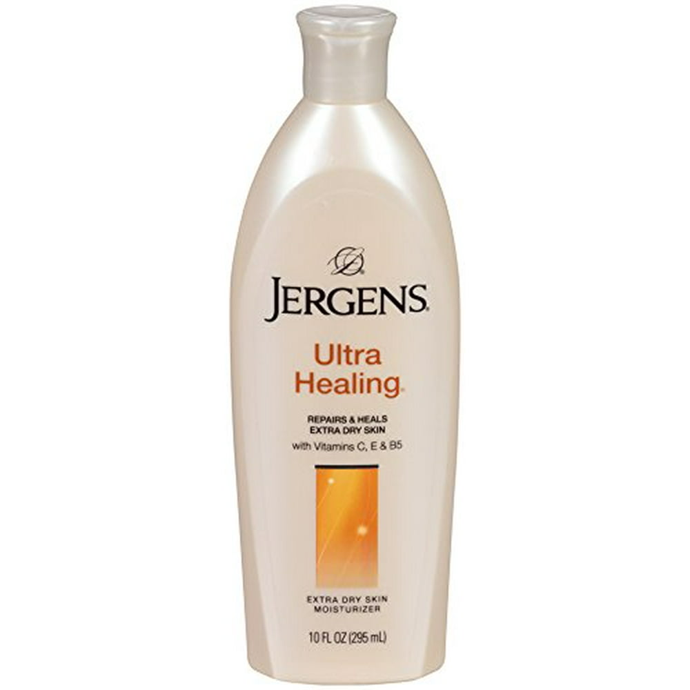4 Pack Jergens Ultra Healing Lotion 10 oz Each