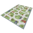 thumbnail image 2 of RKSTN Area Rug Children's Floor Mats Game Puzzle Washable Track Maze Crystal Pile Carpet Non Slip Home Decor Door Mat, 2 of 5