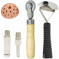 Tire Patch Repair Tools Tire Tungsten Carbide Buffing Wheels 42mm 55mm Tire Patch Roller Scraping Cutter for Car Tire Grinding Polishing Accessories Kit