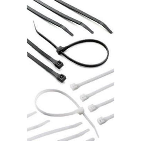 

27-1/2 Black Cable Tie Releaseable - Reuseable Nylon 2PK