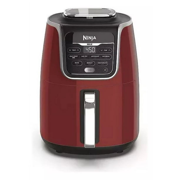 Freidora de Aire NINJA AF101 programable 4 cuartos 1550 Watts Color rojo