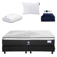 thumbnail image 1 of Colchón King Size Alaska + Box + Sábanas Softy + Almohada One + Protector Cloud, 1 of 10