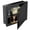 Black, variant on METATEEL Hidden In Wall Safe Between 16" Studs with Removable Shelves and Pegboard for Cash Jewelry Passports Documents (Black, 12" Height)