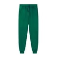 thumbnail image 3 of jovati Womens Sports Fleece Solid Color Guards Pants Solid Color Leggings Casual Pants, 3 of 6