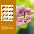 thumbnail image 2 of GOOHOCHY 200 piezas de pulsera DIY con campana, llavero, campana para mascotas, collar, campana, manualidades DIY, campana, accesorio DIY, 2 of 8