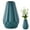 Blue, variant on Clearance Desktop Ornament under $5,Plastic Vase Modern Decorative Flower Vase For Fresh/Cut Flowers Leakproof & Lightweight Home/ Decor