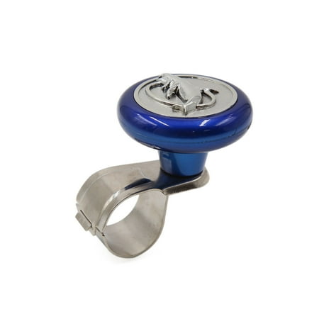 Alloy Steering Links - Durable Aluminum Alloy Dolphin Pattern Designed Power Handle Steering Wheel Knob for Car Vehicle