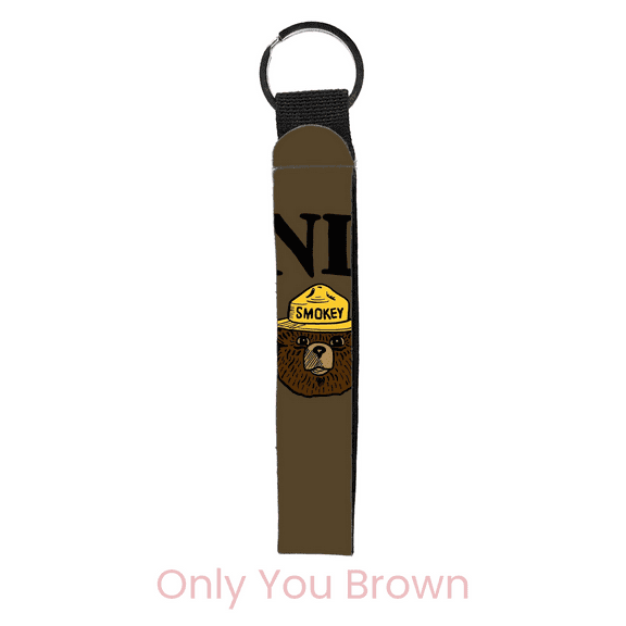 abbyrose Smokey the Bear Wristlet Key Chain