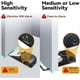 thumbnail image 3 of SDIGV Door Stopper Alarm with 120dB Siren, Floor Mount Type, Rubber Security Door Wedge for Home, Travel, 3 of 5