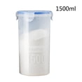 thumbnail image 2 of Koadzawe Freezer Storage Containers, [1Pcs-51 oz] Airtight Plastic Food Storage Containers With Twist Top Lids, Soup, Meal Prep Containers | Bpa Free | Stackable | Leakproof Microwave/Dishwasher Safe, 2 of 4