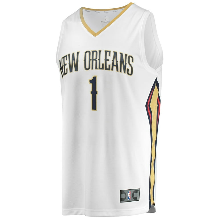 White hotsell pelicans jersey