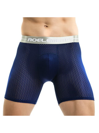 Men's Boxers Panties Sexy Interband Breathable Briefs Striped Clear Mesh  Boxers Briefs Sling Mens Underwear