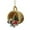 H, variant on Beagle in Teacup Christmas Ornament with Santa Hat and Mini Tree, Festive Hanging Decor for Dog Lovers and Holiday Season Decorations - C