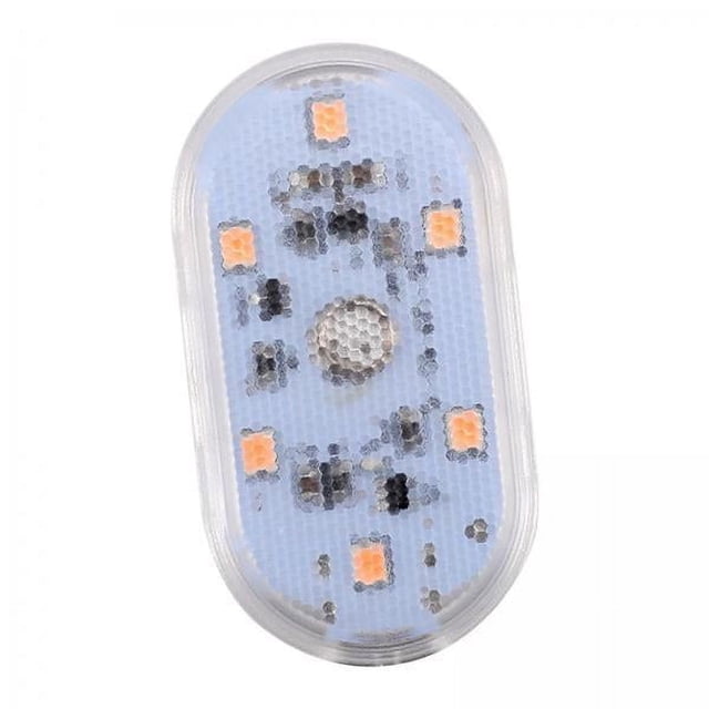 2xLED Lámpara Interior Del Coche Portátil Compacto Duradero Interior Del Coche Luz Rosa 2 piezas