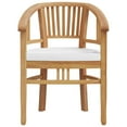 thumbnail image 3 of vidaXL 3 Piece Garden Dining Set Solid Wood Teak, 3 of 5
