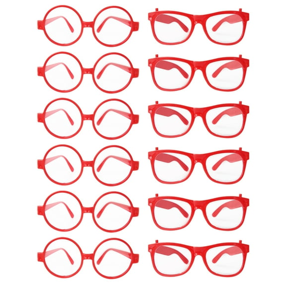 Zehuanyu 20 Pcs Clear Eyeglass Frames Glasses for Children 13.50X13.50X6.50CM Lightweight