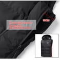 thumbnail image 3 of Heyally Mens Heated Vest - Lightweight Adjustable (S-3XL), USB Powered 6 Heat Settings，Machine Washable Winter Gear(Battery Pack Not Included), 3 of 8