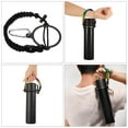 thumbnail image 3 of Mango de paracord, correa para botella de agua, cordón de tapa de paracord, negro/blanco, 3 of 6