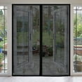 thumbnail image 4 of COVERS&ALL Magnetic Screen Door, Made of 6 Oz Black Mesh Resistant to Abrasion (72" W x 80" H), 4 of 4