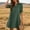 Green, variant on ClodeEU Women's Collared V Neck Half Sleeve Swing Mini Dress, Casual Loose A-Line Shirt Dress Army Green,Women's Plus L