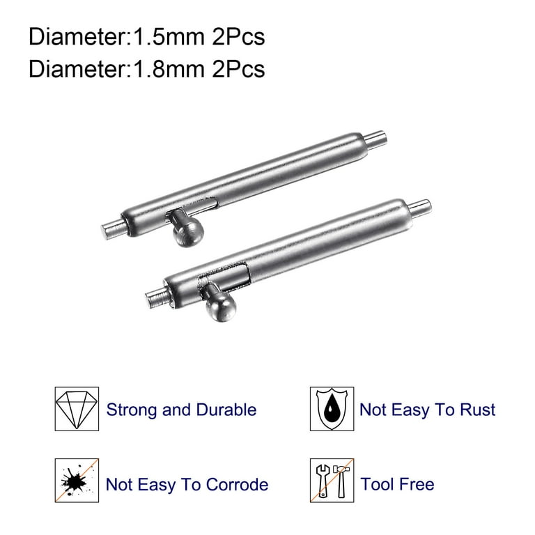 Uxcell Quick Release Spring Bar 13mm Width Diameter