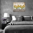 thumbnail image 6 of Farmhouse Office Wall Art Inspirational In This Office Pictures Wall Decor Motivational Teamwork Sunflower Canvas Decor Prints Painting Framed Office Artwork for Office Ready to Hang 12"x16", 6 of 6