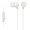 White, variant on Sony MDR-EX14AP Wired In-ear Earbud Headphones with Microphone, White