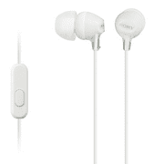 Sony MDREX14AP/W6 In-Ear Earbud Headphones with Mic-White