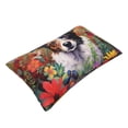 thumbnail image 2 of Fotbe Colorful Flower Dog Pillow Cases - Envelope Closure - Luxury, Extra Soft, Cooling Pillow Covers - Wrinkle, Fade, Stain Resistant-16"x24", 2 of 8