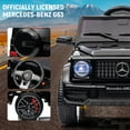 thumbnail image 2 of EastVita Kids 12V Ride on Car, Licensed Mercedes Benz G63 Kids Ride on Toy Car w/Remote Control, Safety Lock, Soft Start, LED Light, Bluetooth, Music, 2 of 6