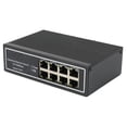 thumbnail image 1 of Conmutador Gigabit Ethernet, conmutador Ethernet Conmutador Ethernet DIN de 8 puertos Conmutador Ethernet de puerto diseñado para precisión, 1 of 8