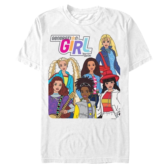 Mens Barbie Generation Girl Fashion Cover T Shirt