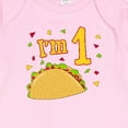 thumbnail image 3 of Inktastic I'm One Taco Birthday Party Baby Romper Coveralls, 3 of 4