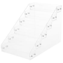 LEORX 1Pc Acrylic Nail Polish Organizer Stand with Multi Layer Design for Nail Tool Storage