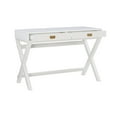 thumbnail image 2 of Writing Desk, White, 2 Drawers, 30 inches Tall, 2 of 11