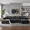 Black, variant on 132" Modular Cloud Couch Sectional Sofa, U-Shaped Chenille Sectional with Double Chaise, Cup Holders & Side Pockets, Modern Oversized Sofa for Living Room, No Assembly, Black