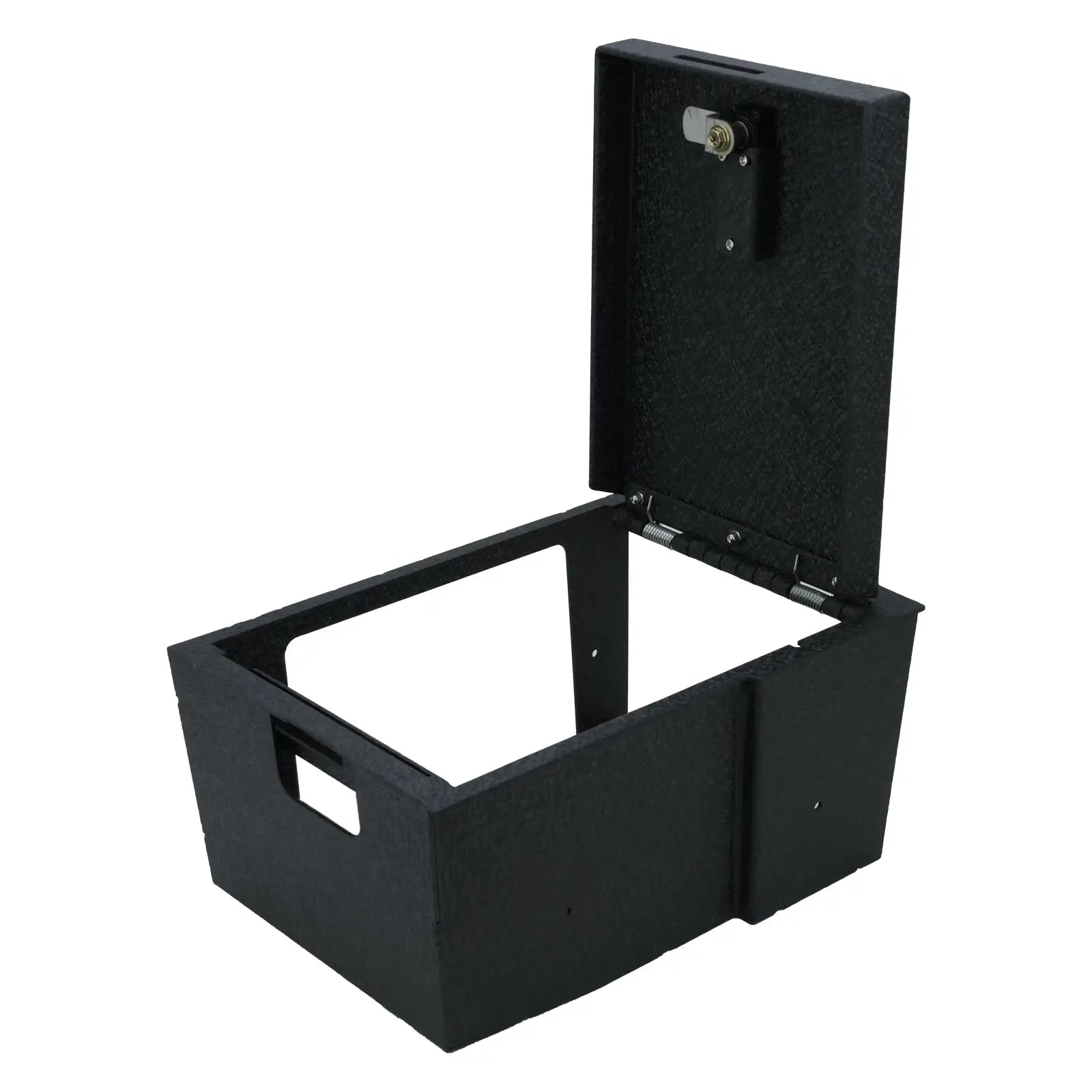 Center Console Gun Safe Vault - WASAI Console Lock Box Compatible with Lincoln Aviator 2019-2023, 4 Digit Combination Lock with Key.