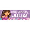 Personalized Dora and Friends Happy Birthday Banner
