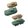 thumbnail image 3 of LeeQinersw 4x 1:144 Scale Vehicle Model Kits for Adults Educational Toy Style D, 3 of 9