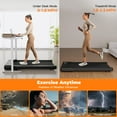 thumbnail image 5 of SSPHPPLIE Walking Pad, 15.75"*34.84" Walking Area, Under Desk Treadmill with Remote Control, Walking and Jogging for Home/Office(Black), 5 of 9