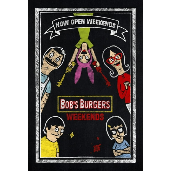 Bobs Burgers Poster 27inx40in Poster 27x40 Unframed, Age: Adults, Rectangle Poster Time