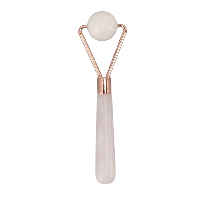 Rodillo de jade para reafirmar la piel y reducir la hinchazón, masajeador facial finamente pulido para salón de belleza.