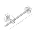 thumbnail image 2 of PAMINGONO Stainless Steel Swivel Handrail Bracket for Stair Railings, Wall Mount Support for Indoor and Outdoor Use, 2 of 6