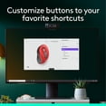 thumbnail image 5 of Logitech Signature M650 L Full Size Wireless Mouse - For Large Sized Hands, 2-Year Battery, Silent Clicks, Customizable Side Buttons, Bluetooth, Red, 5 of 12