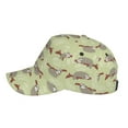 thumbnail image 5 of Naloa Original Classic Low Profile Hat Men Women Baseball Cap Dad Hat Adjustable Unconstructed Twig Sloth Print Cap, 5 of 9