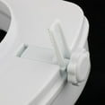 thumbnail image 2 of pitrice Toilet Seat Riser Raised Safety Chair Elongated Lifter Extender 2 inch, 2 of 9