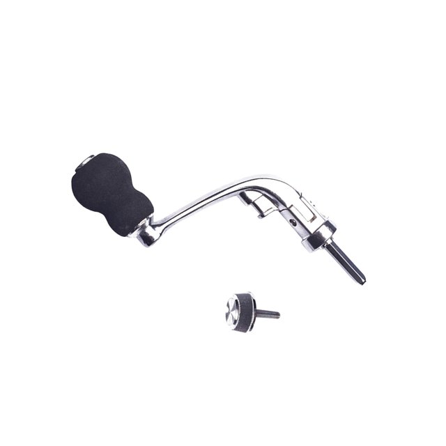 tamizeot Reels Power Handle Metal Rotatable Portable Crank Handle for Spinning Reel Handle 100x55mm