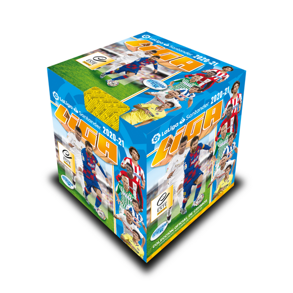 2020-21 Panini La Liga Stickers - Box (50 Packs per Box) (6 Stickers per Pack)