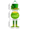 2025 Calendar Monthly Plan, Door Hanging Decoration, Binkne St. Patrick
